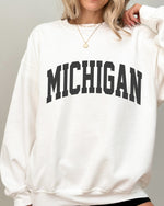 Michigan State Varsity Font Sweatshirt