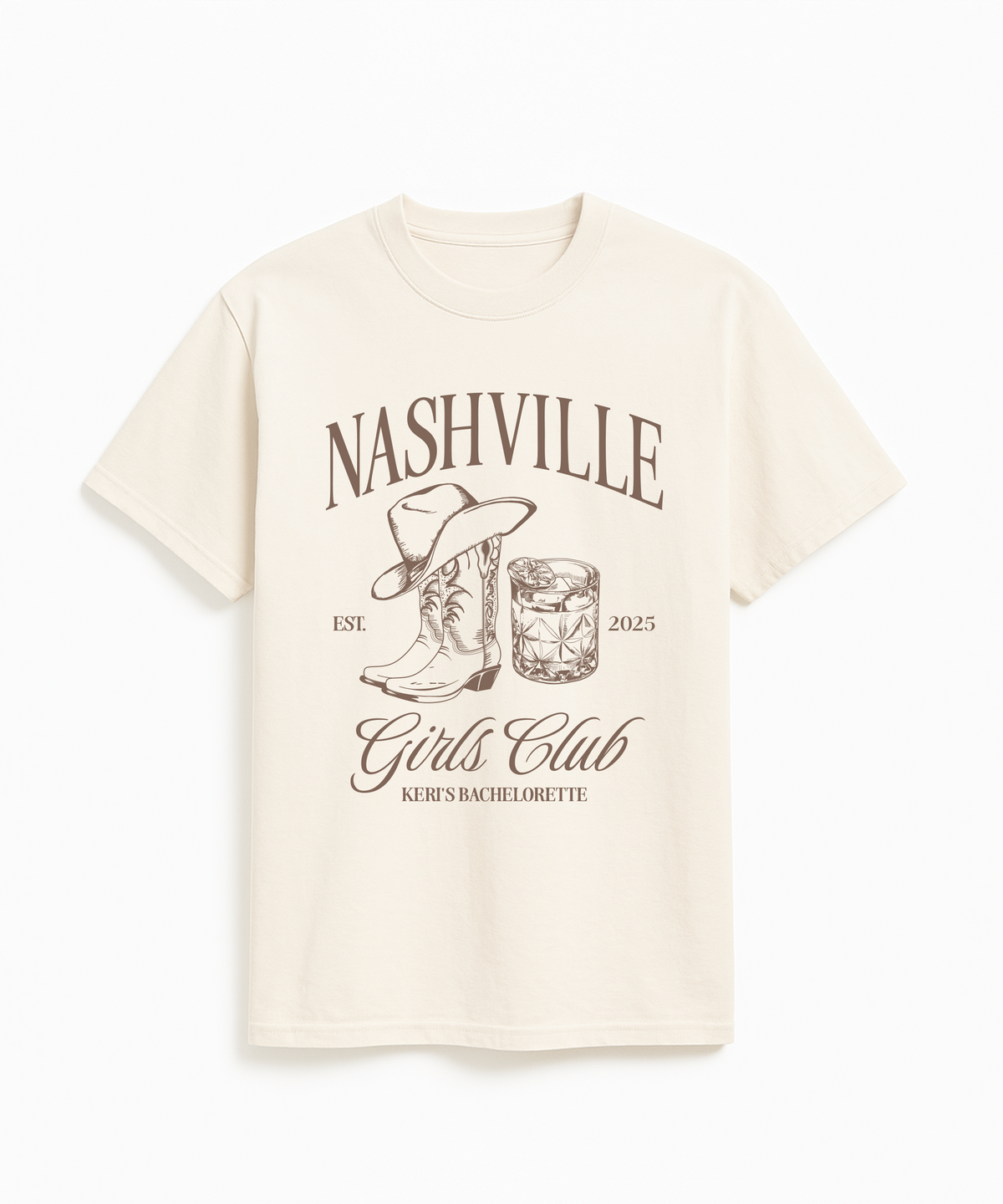 Nashville Girls Club Bachelorette Party Shirt