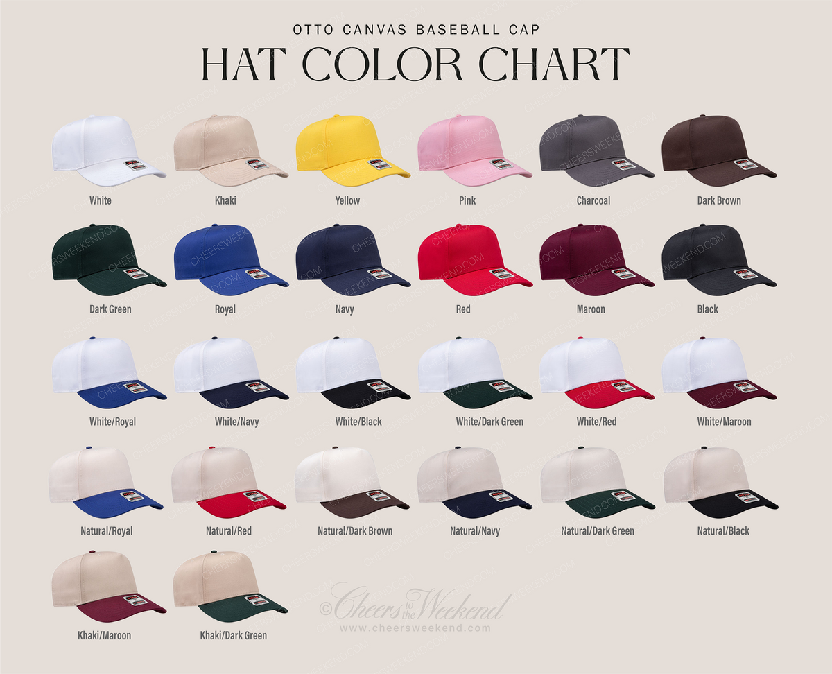 Custom Printed Baseball Hats with your logo