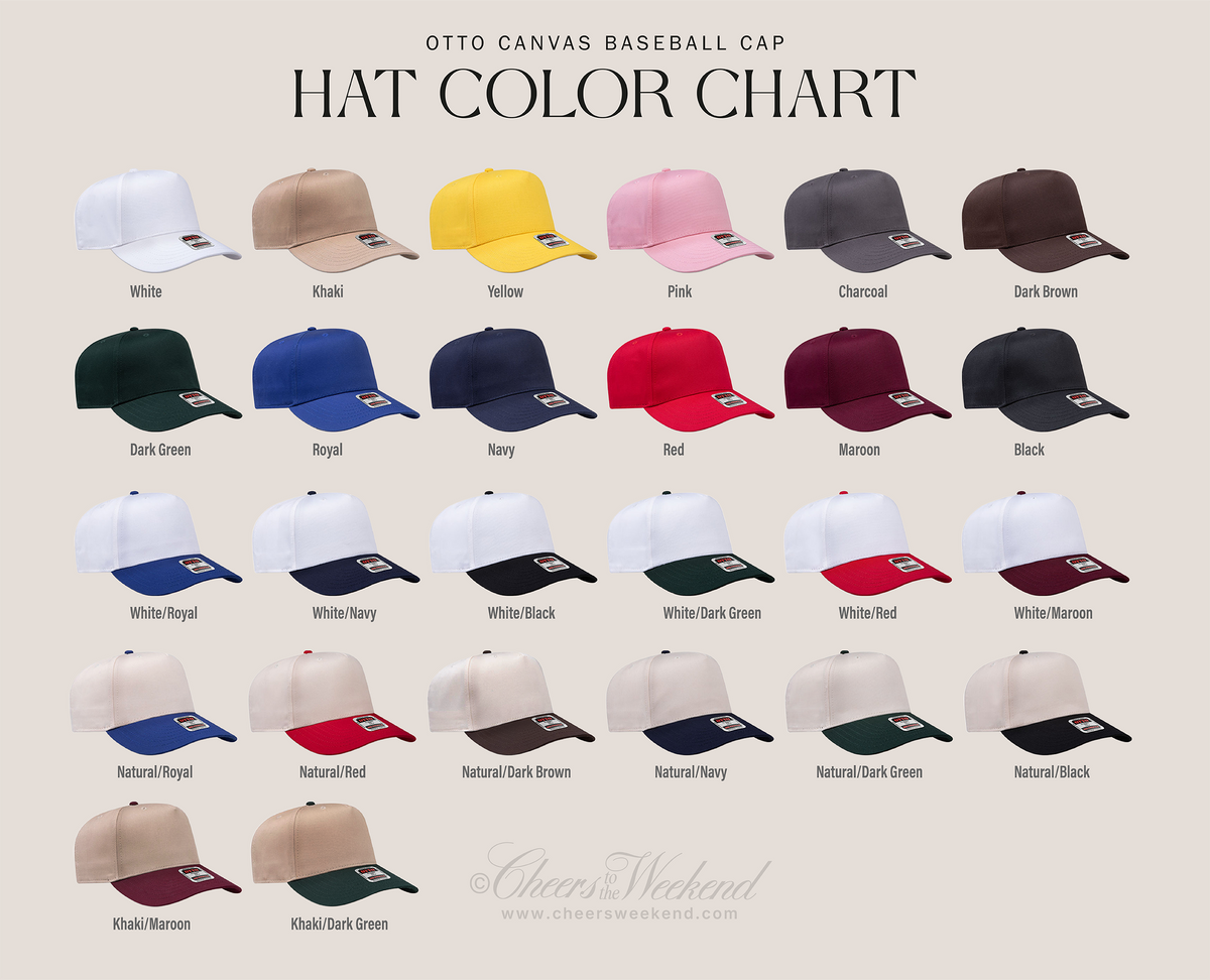 Custom Printed Baseball Hats with your logo