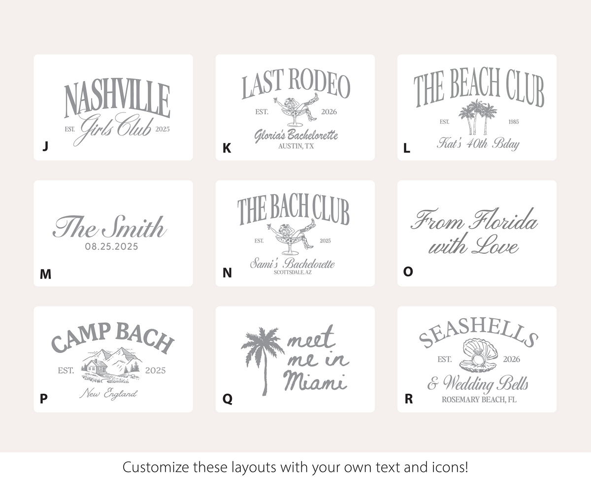 Beach Bachelorette Trucker Hats