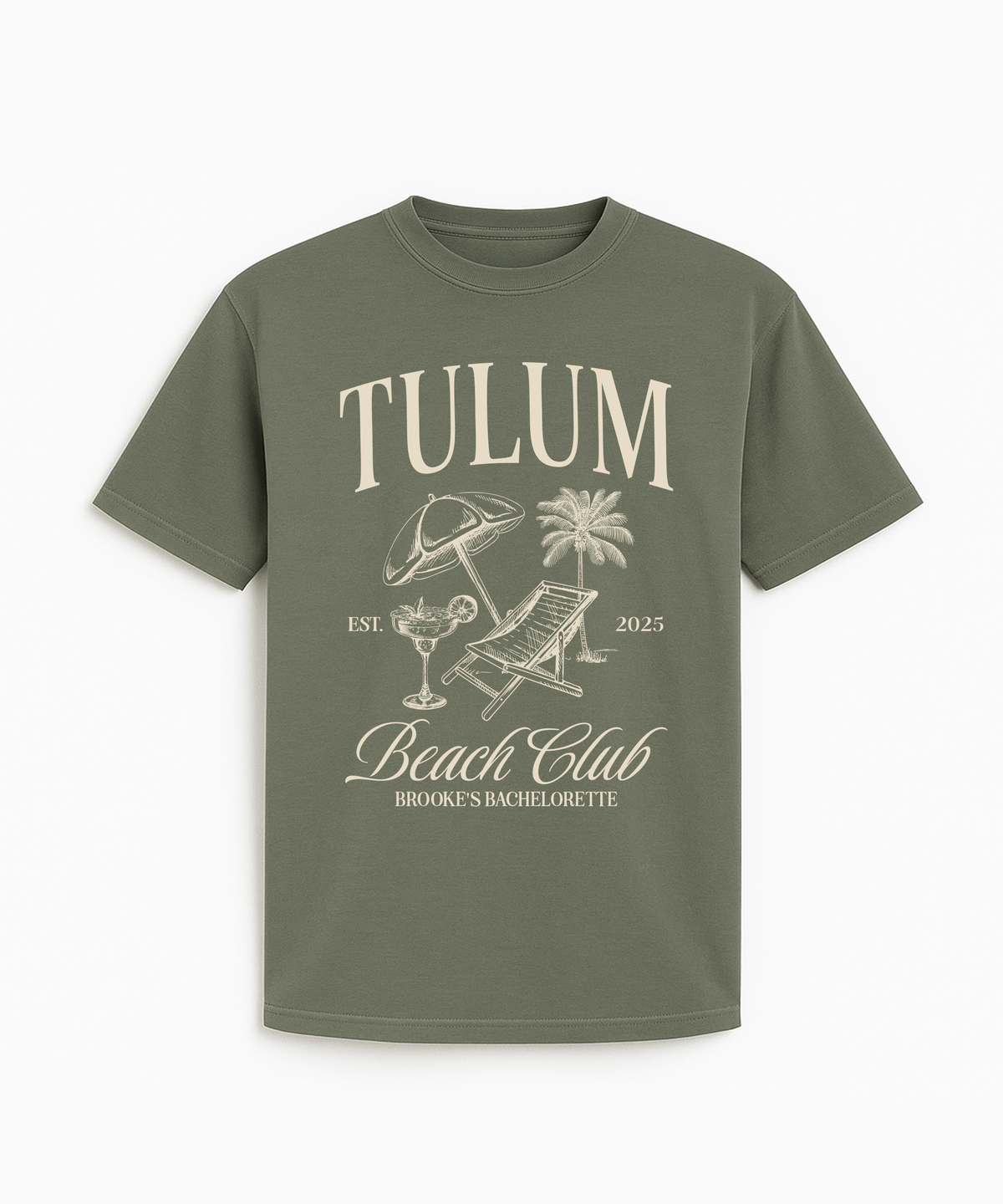 Tulum Beach Club Mexico Bachelorette Shirt