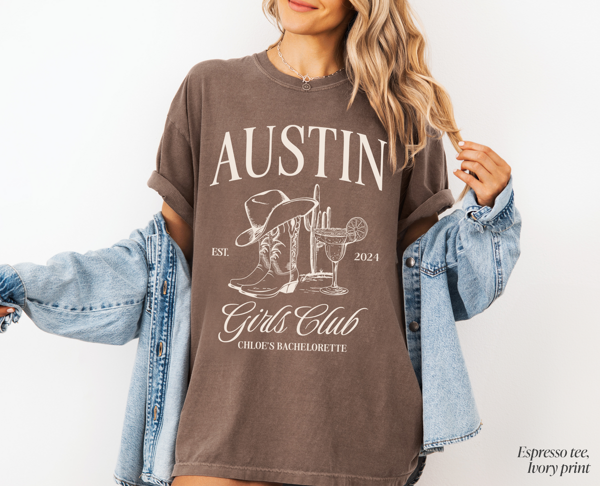 Austin Social Club Bachelorette Party Shirt