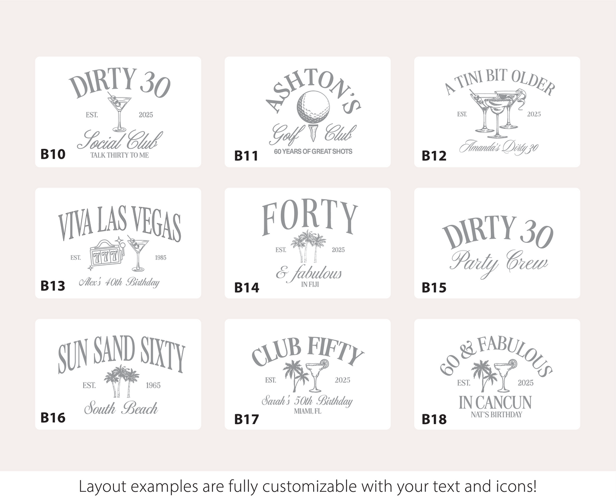 Custom Birthday Trucker Hat