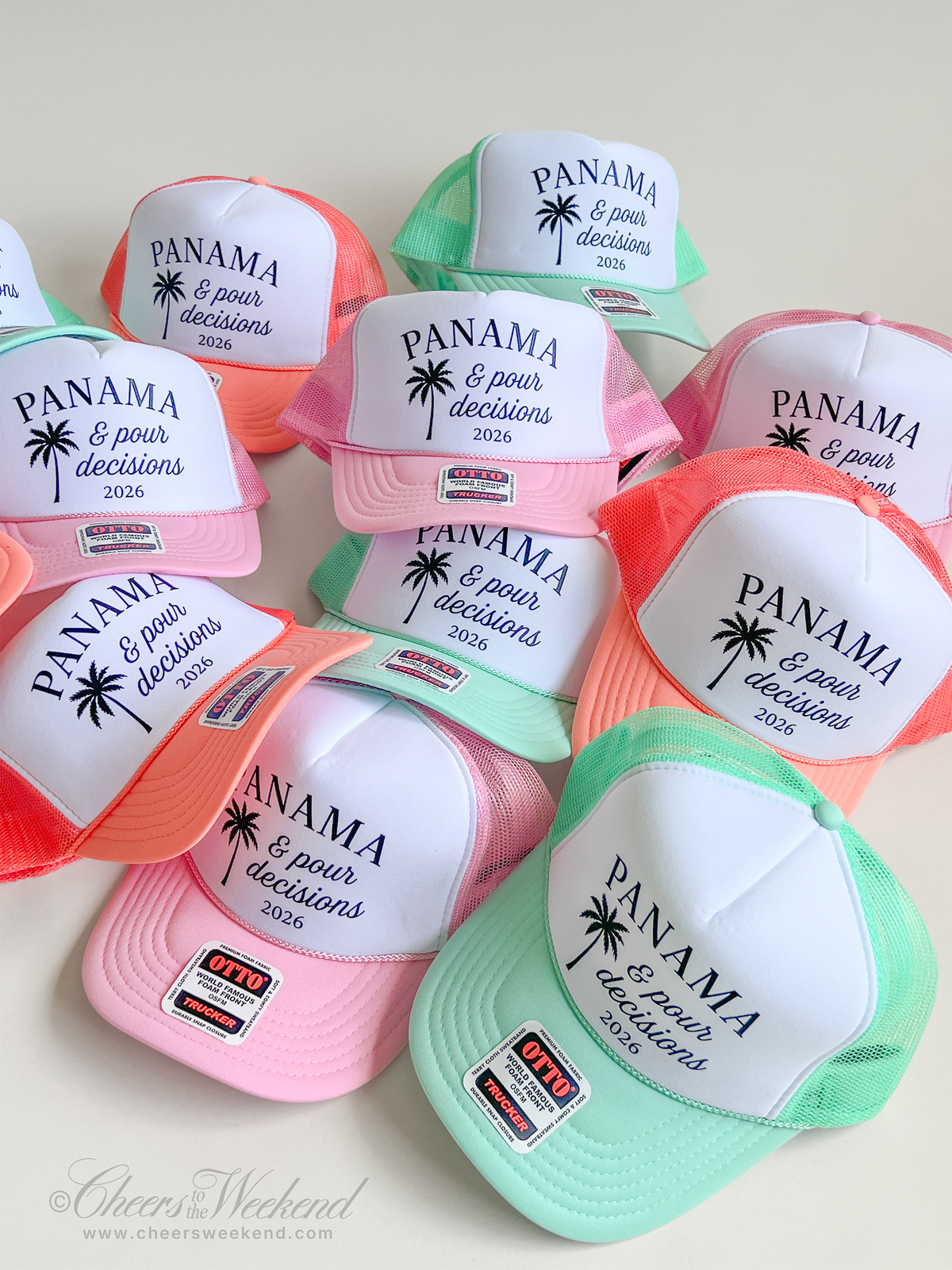 Custom Printed Tricker Hats with your logo
