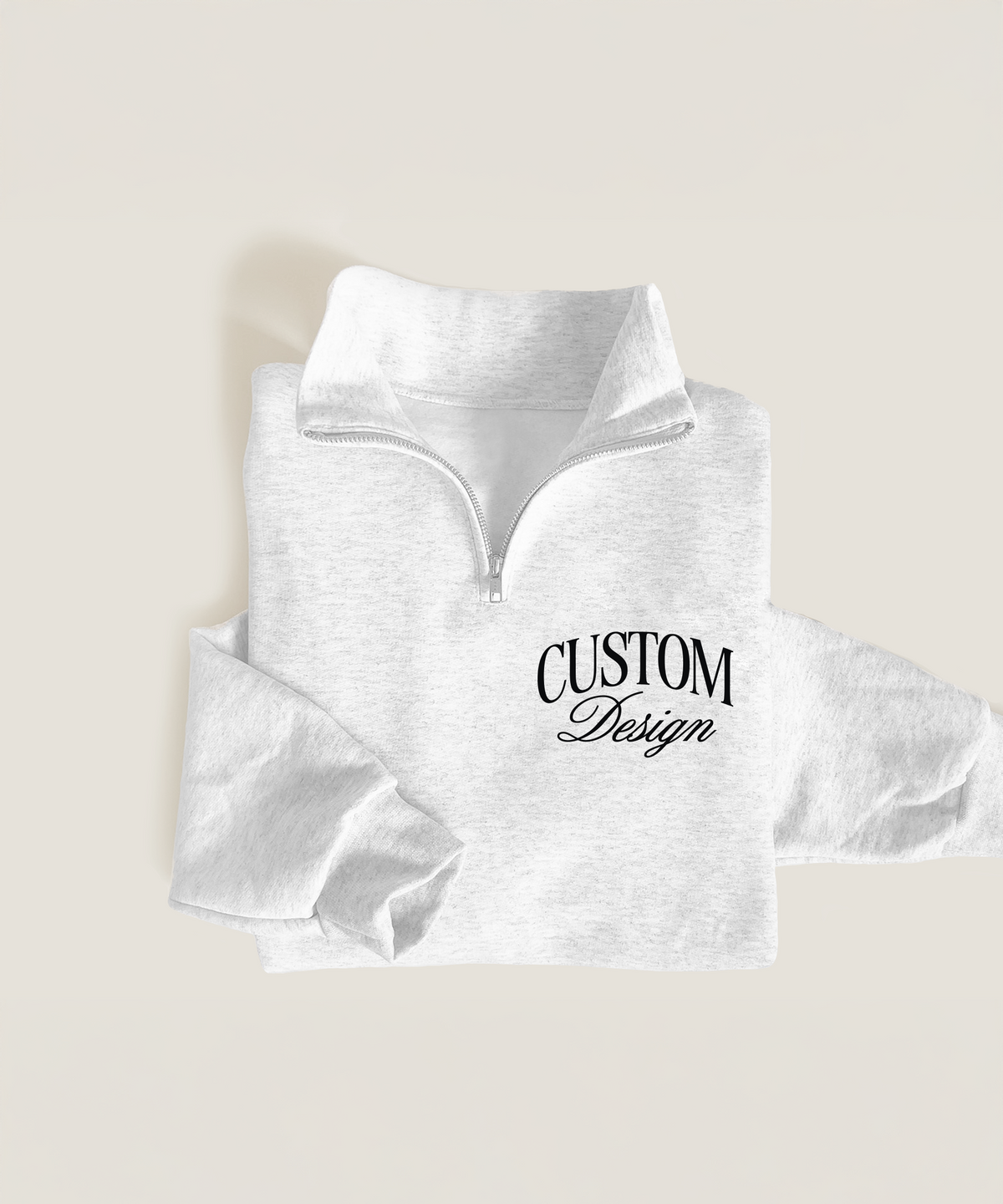 Custom 1/4 Zip Sweatshirt