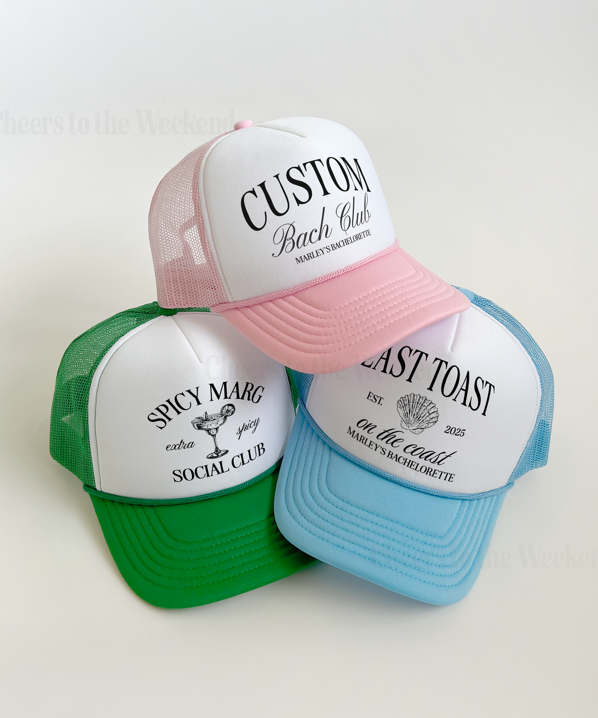 Custom Bachelorette Party Trucker Hat