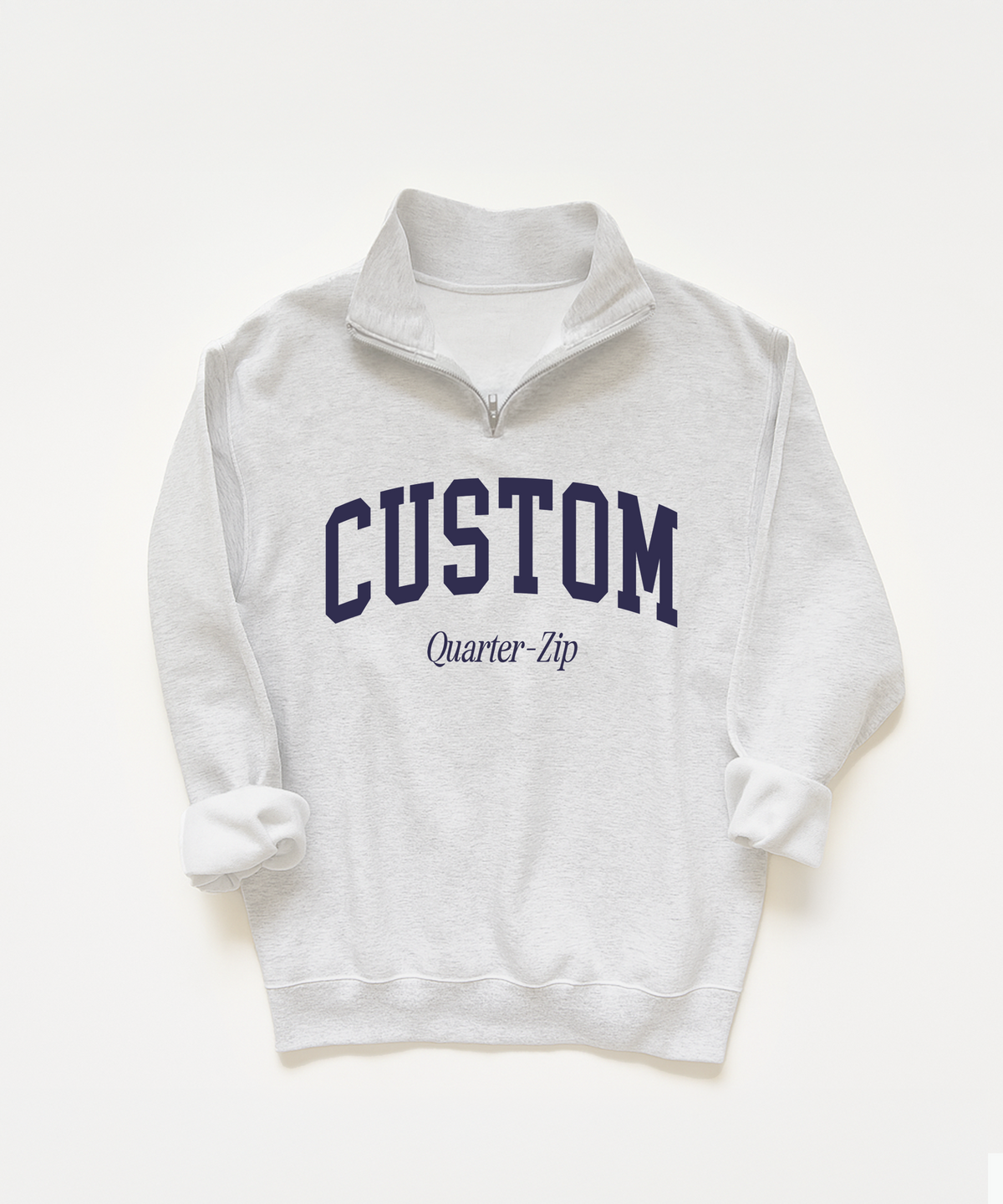 Custom 1/4 Zip Sweatshirt