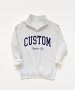 Custom 1/4 Zip Sweatshirt