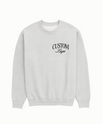 Custom Logo Sweatshirt, Small Business Merch Sweatshirt