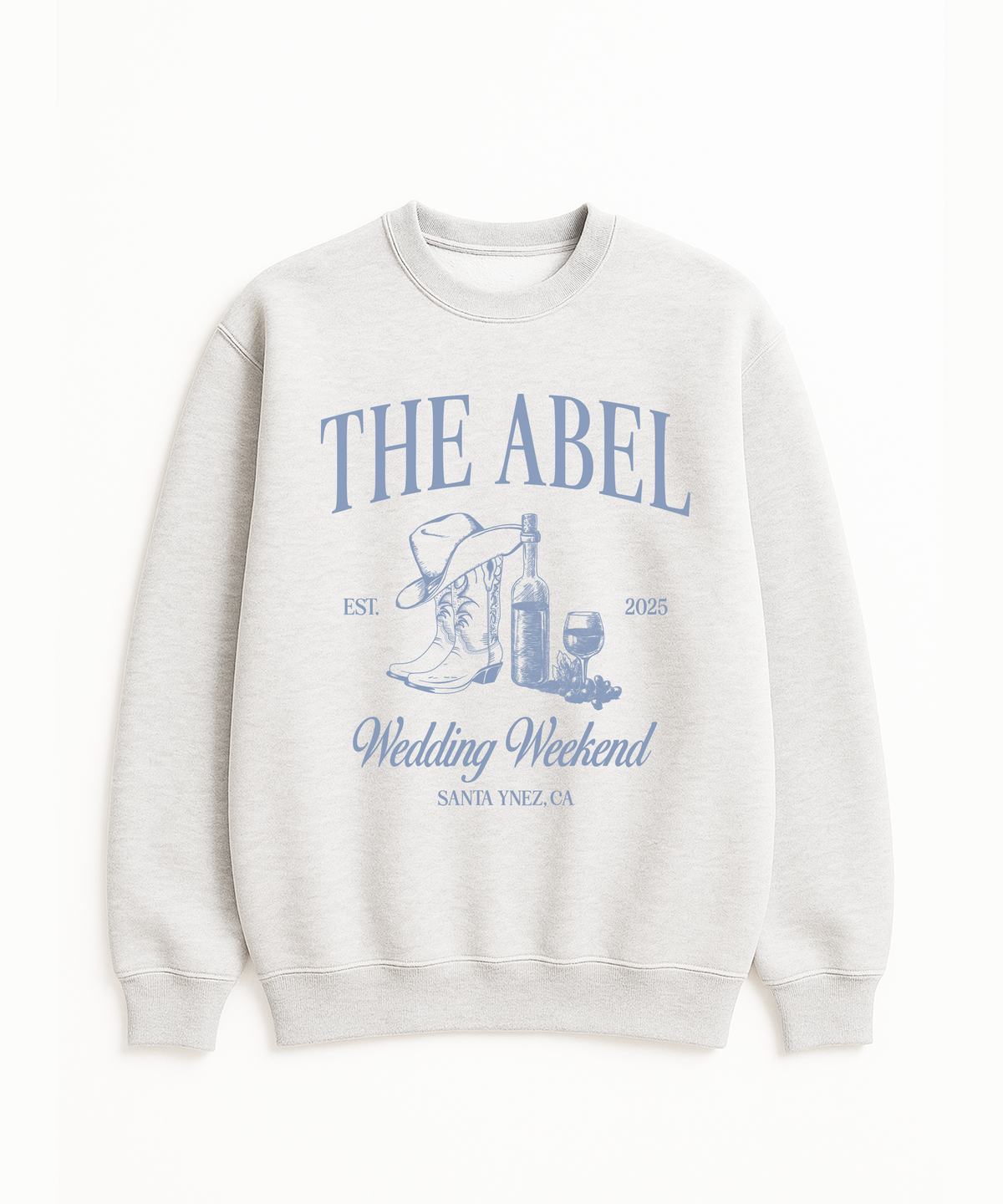 Custom Wedding Weekend Sweatshirt, Custom Social Club Sweatshirt