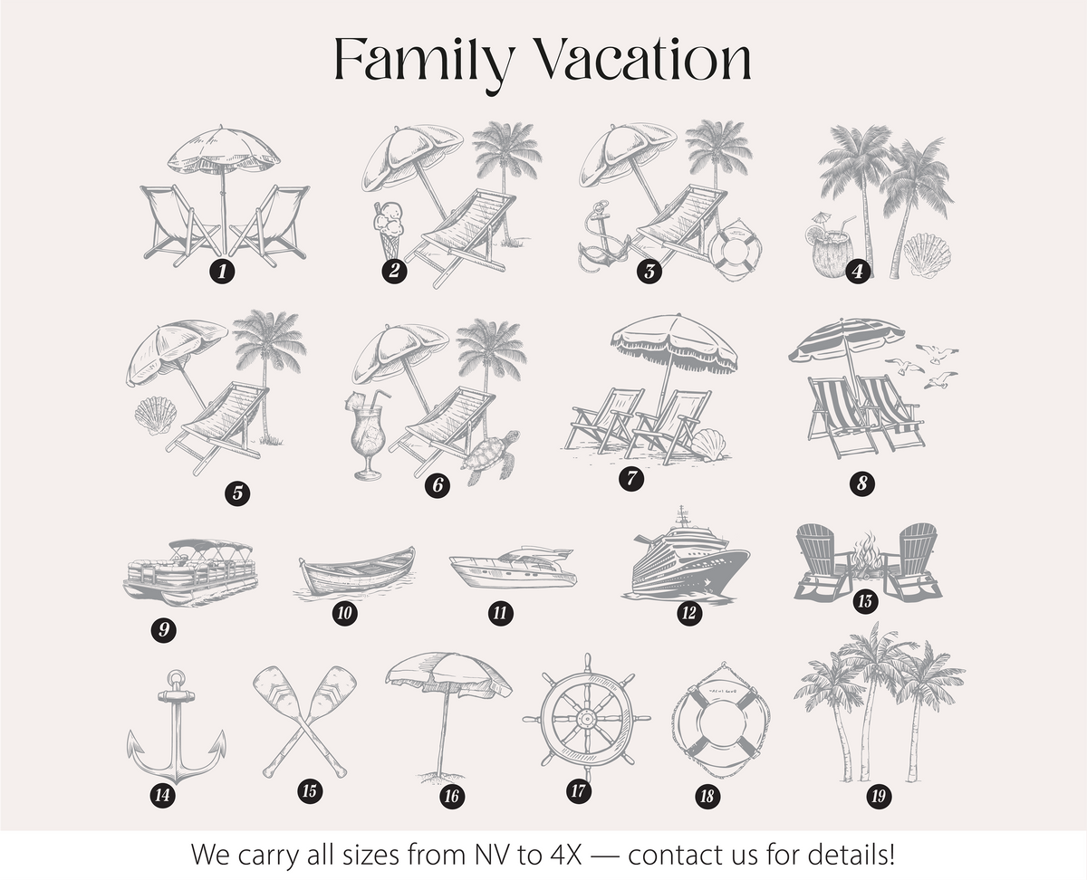 Custom Family Vacation Sweatshirt