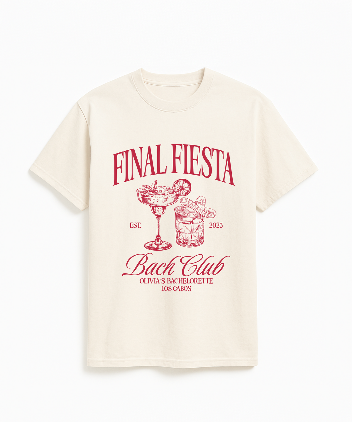Final Fiesta Girls Club Mexico Bachelorette Shirt