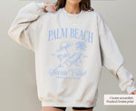 Palm Beach Social Club Sweatshirt, Custom Location Sweatshirt, Beach Bachelorette Sweatshirt, Custom Beach Sweatshirt