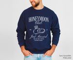 Honeymoon Club Sweatshirt, Matching Honeymoon Sweatshirts, His and Hers Honeymoon Sweatshirt, Mr and Mrs Sweatshirt, Just Married Sweatshirt