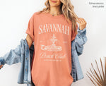 Savannah Bachelorette Party Shirt, Georgia Custom Bachelorette Shirts, Peach Club Georgia Bach, Savannah Girls Trip Shirt