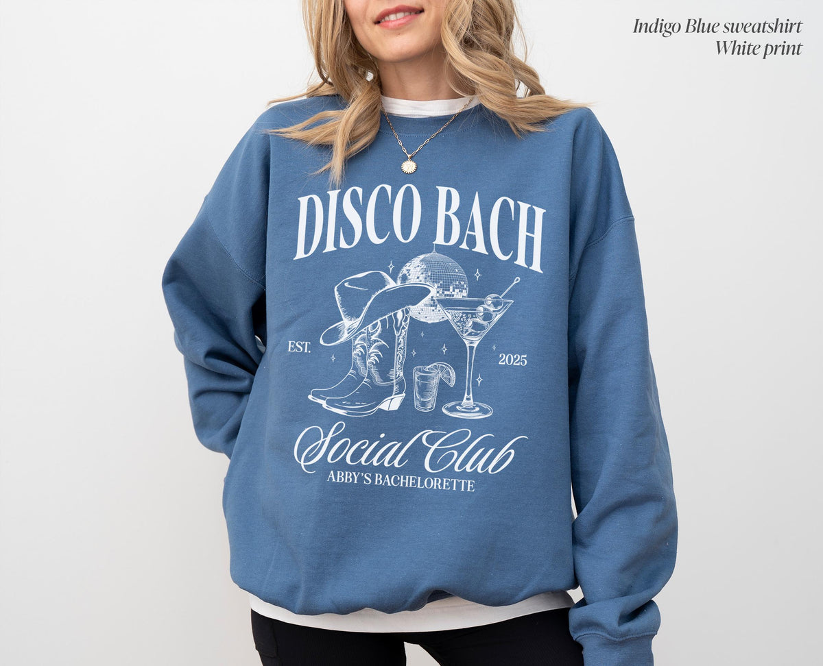 Last Disco Bachelorette Sweatshirt, Disco Bride Sweatshirt, Dancing Queen Sweatshirt