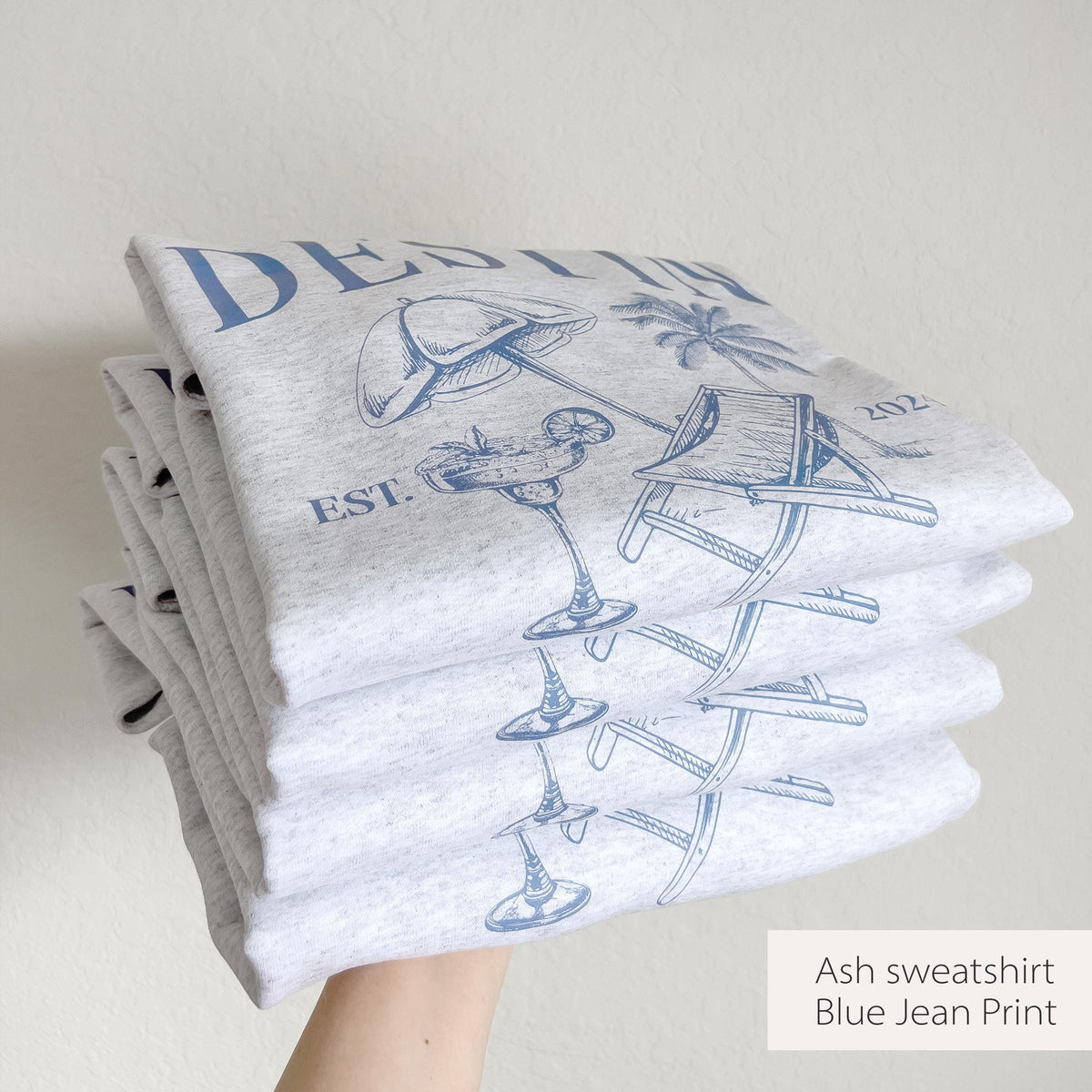 Palm Beach Social Club Sweatshirt, Custom Location Sweatshirt, Beach Bachelorette Sweatshirt, Custom Beach Sweatshirt