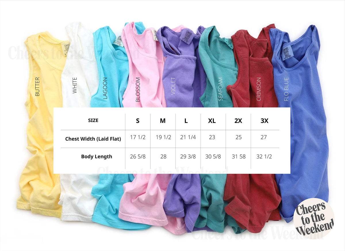 Custom Unisex Tank Top, Comfort Colors Tank Top, Custom Family Vacation Tank