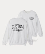 Custom Sweatshirt, Double Side print