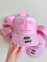 Last Rodeo Cowgirl Bachelorette Trucker Hat