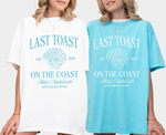 Last Toast on the Coast Beach Bachelorette Party Shirt