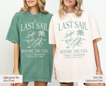 Last Toast on the Coast Beach Bachelorette T-shirt