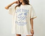Last Toast on the Coast Luxury Bachelorette Party Shirt