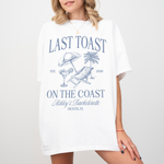 Last Toast on the Coast Beach Bachelorette T-shirt