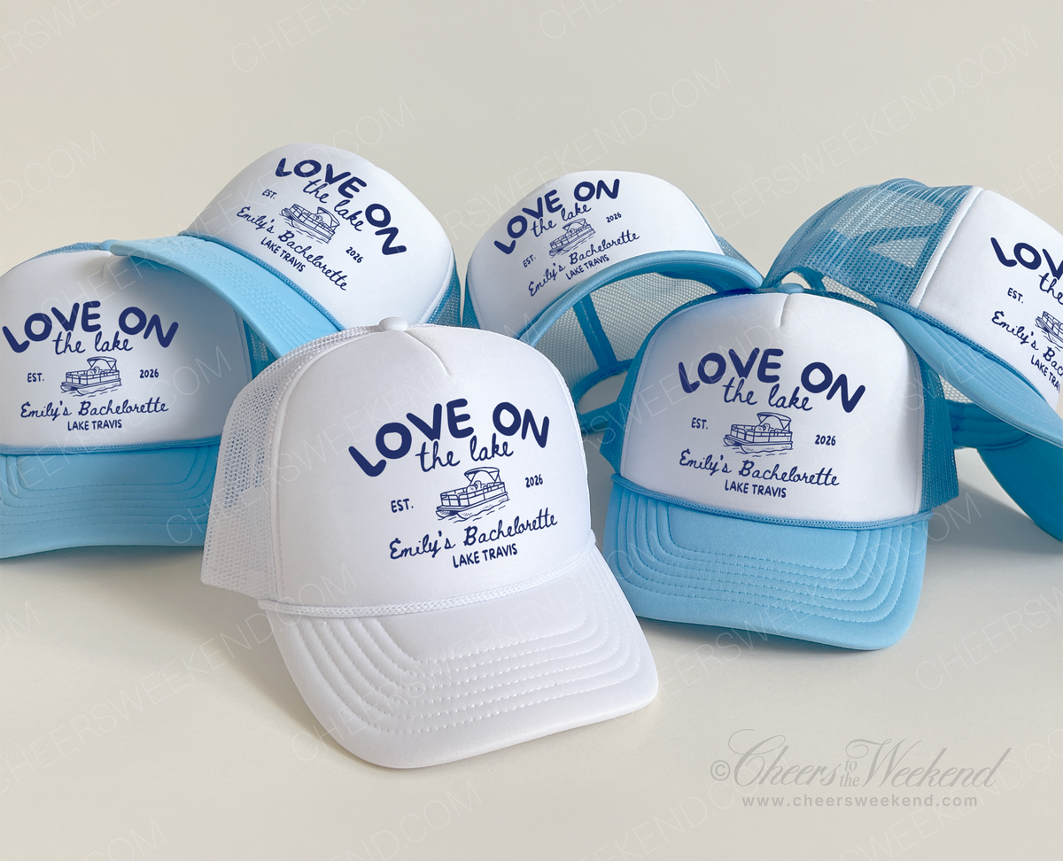 Beach Bachelorette Trucker Hats