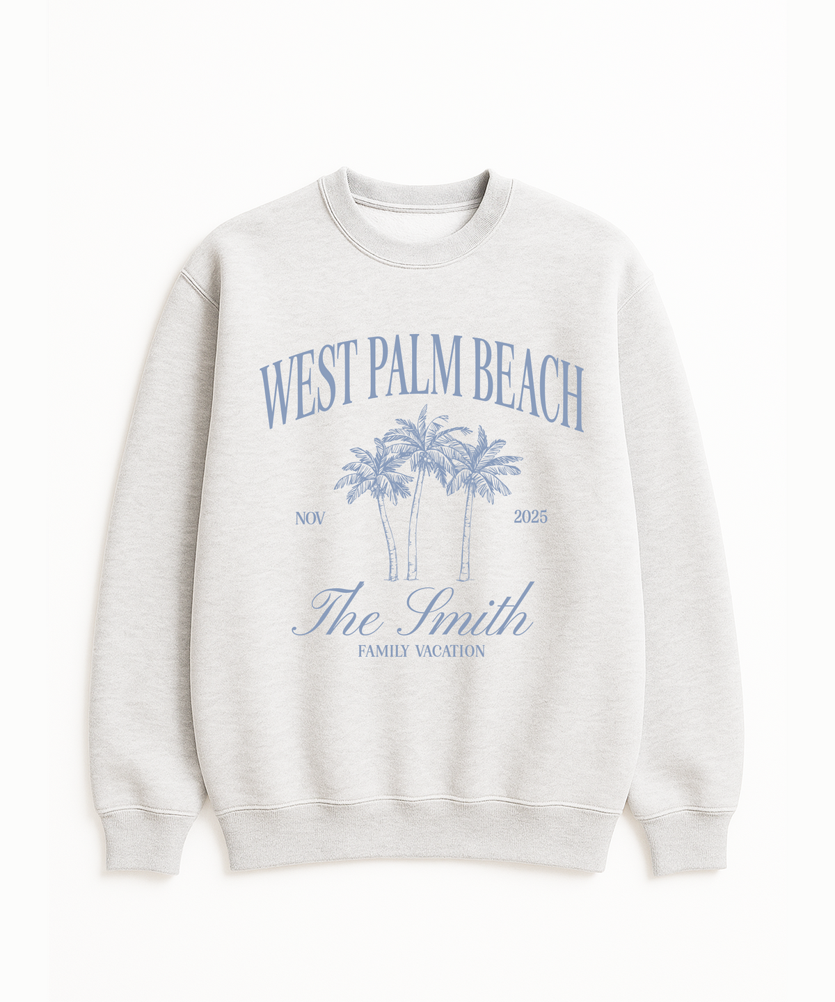 Custom Family Vacation Sweatshirt