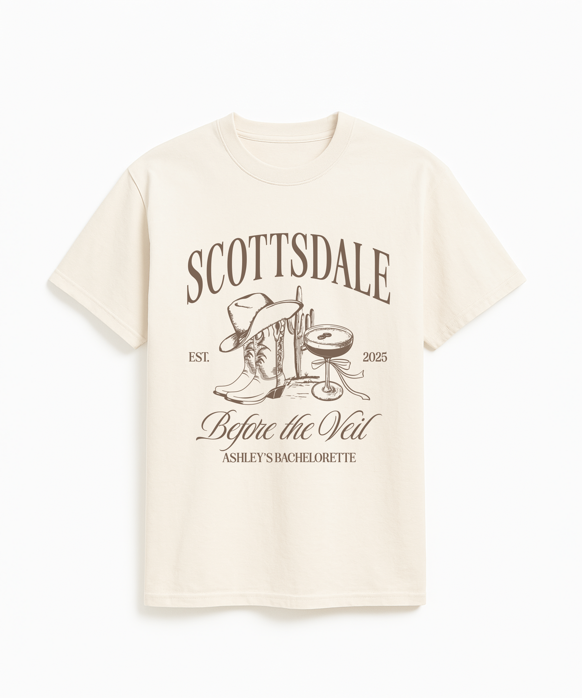 Scottsdale Before The Veil Bachelorette Party Shirt