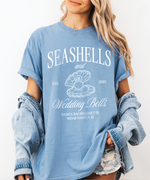 Seashells and Wedding Bells Beach Bachelorette Shirt