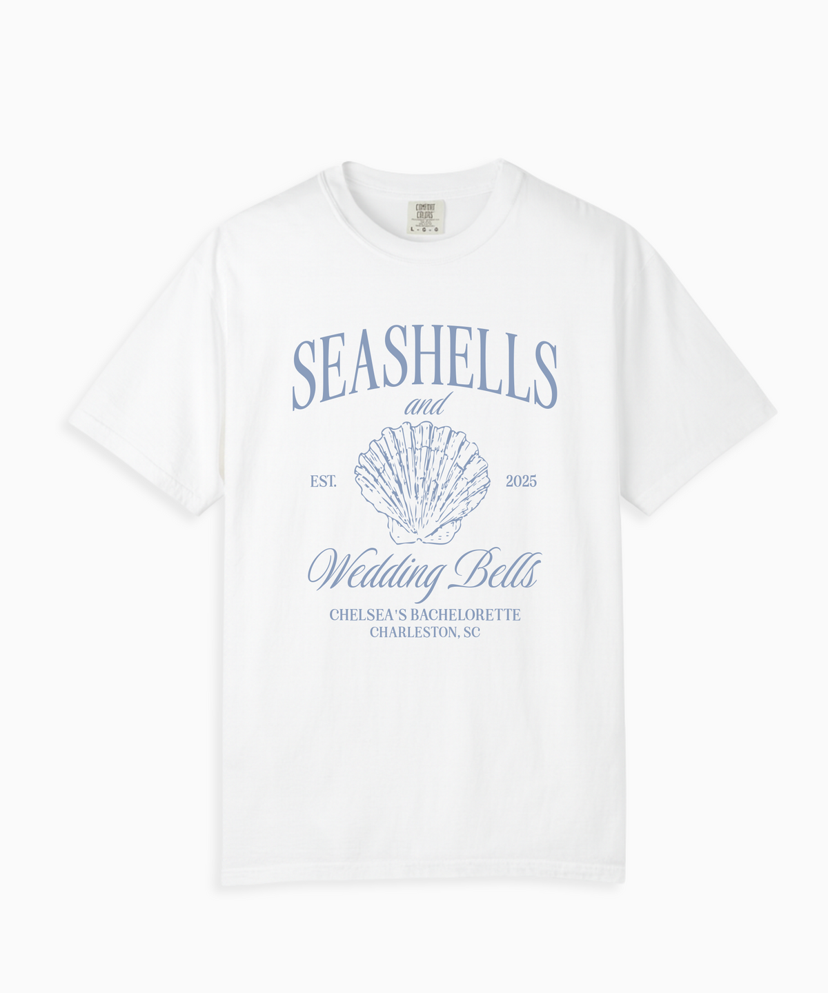 Seashells and Wedding Bells T-shirt