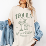 Tequila and Friends Social Club Mexico Trip Shirt, Tequila-themed Bachelorette Shirt