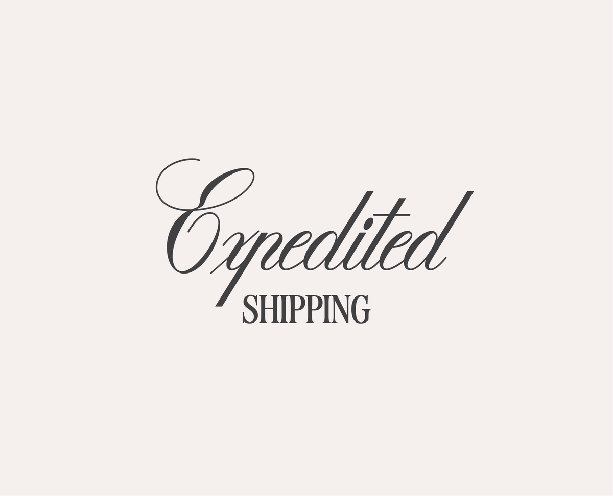 Rush Shipping Fee