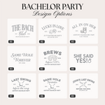 The Bach Club Custom Bachelor Party Trucker Hats