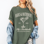 Margs and Matrimony Bachelorette Party Shirt