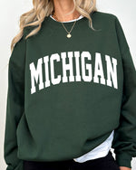 Michigan State Varsity Font Sweatshirt
