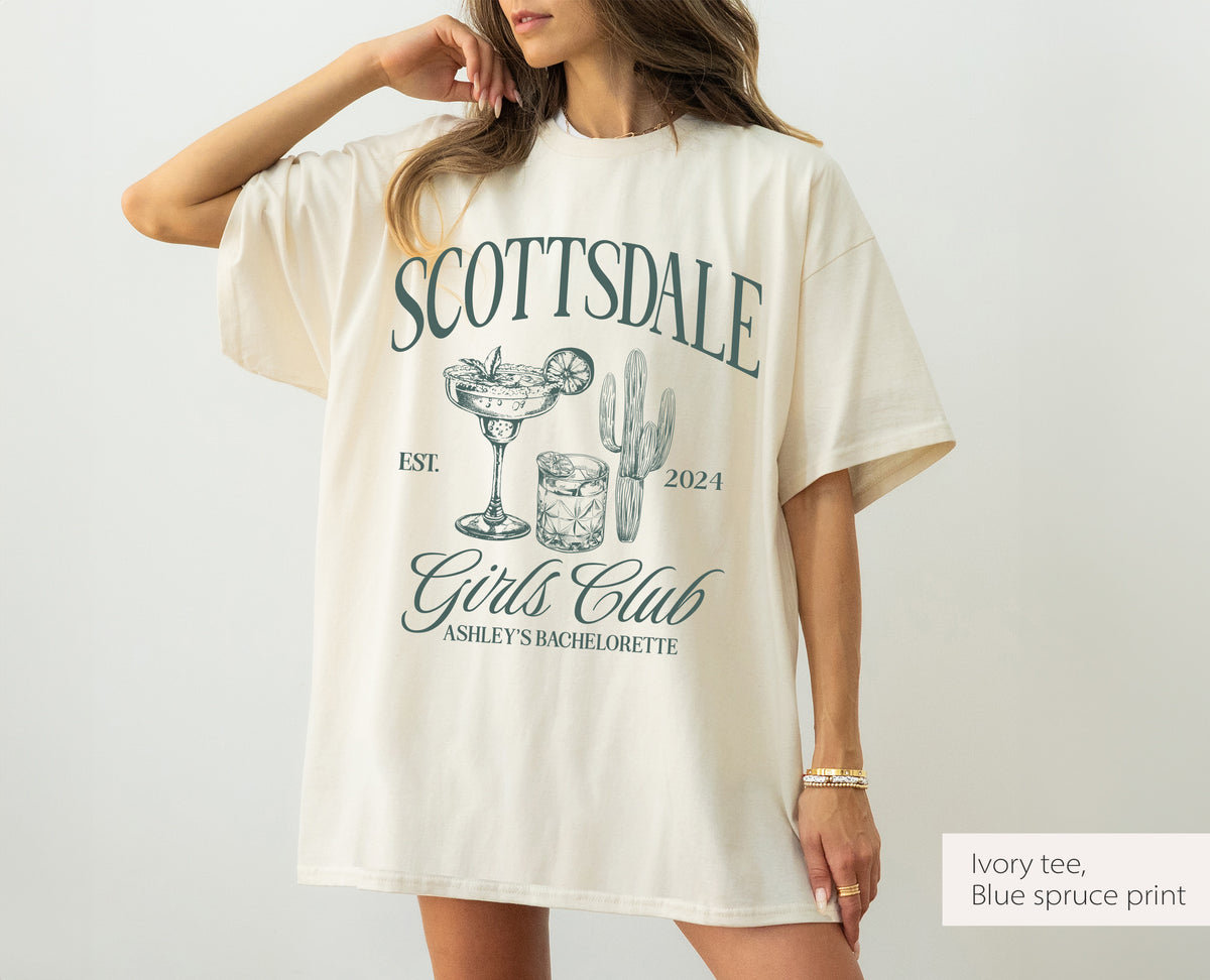 Scottsdale Girls Club Bachelorette Party Shirt