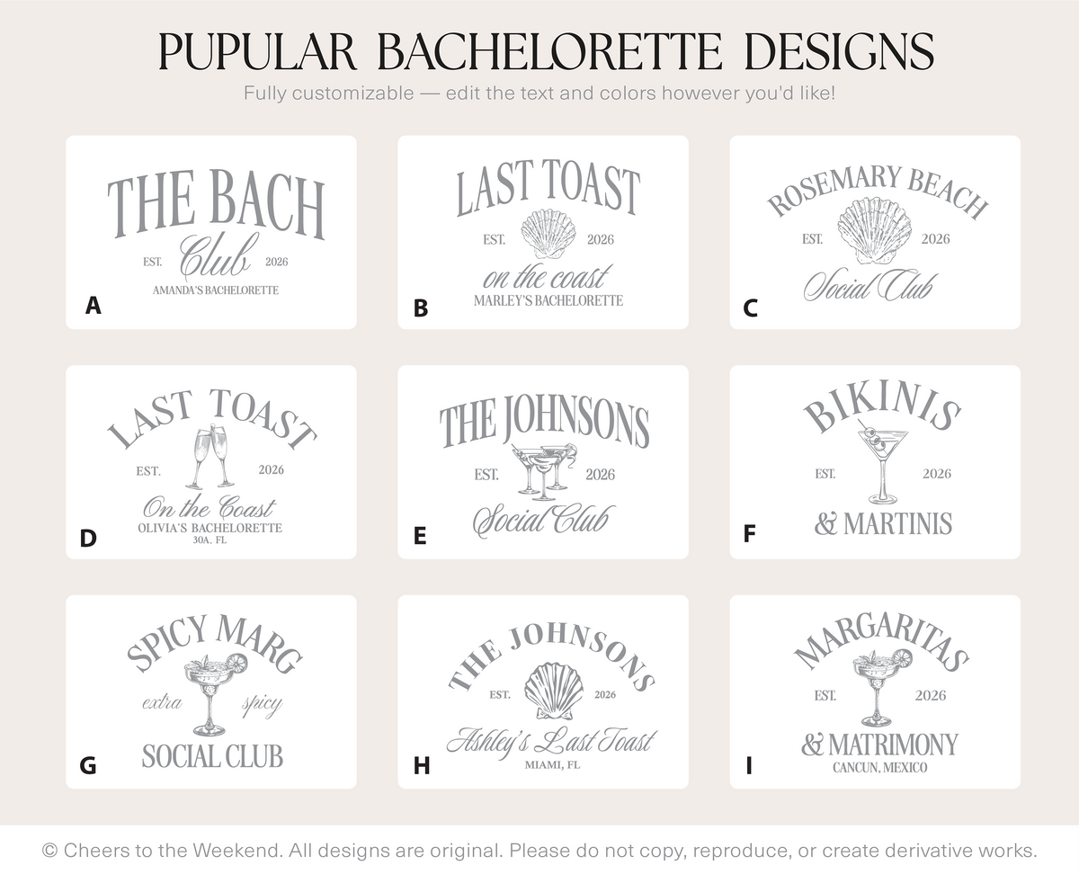 Beach Bachelorette Trucker Hats