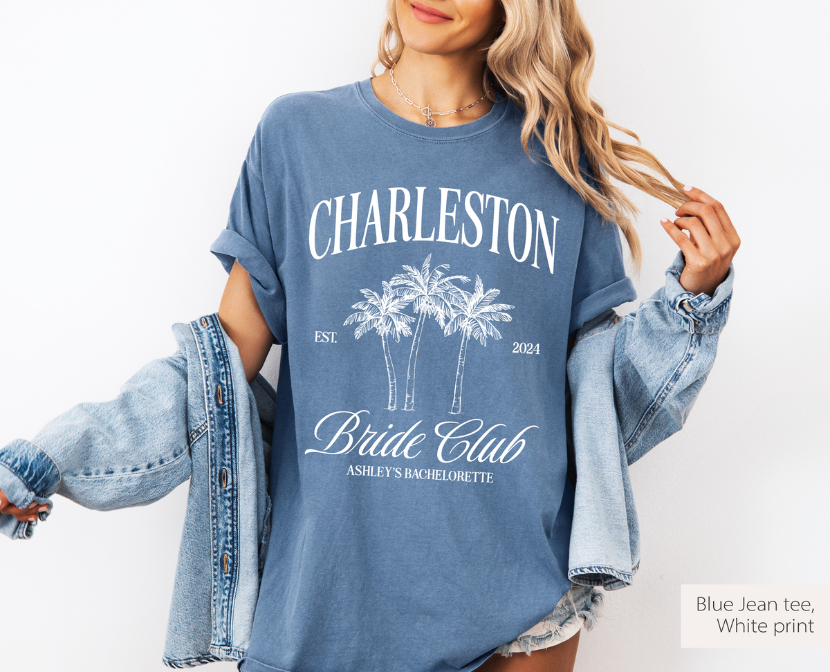 Charleston Girls Club Bachelorette Party Shirt