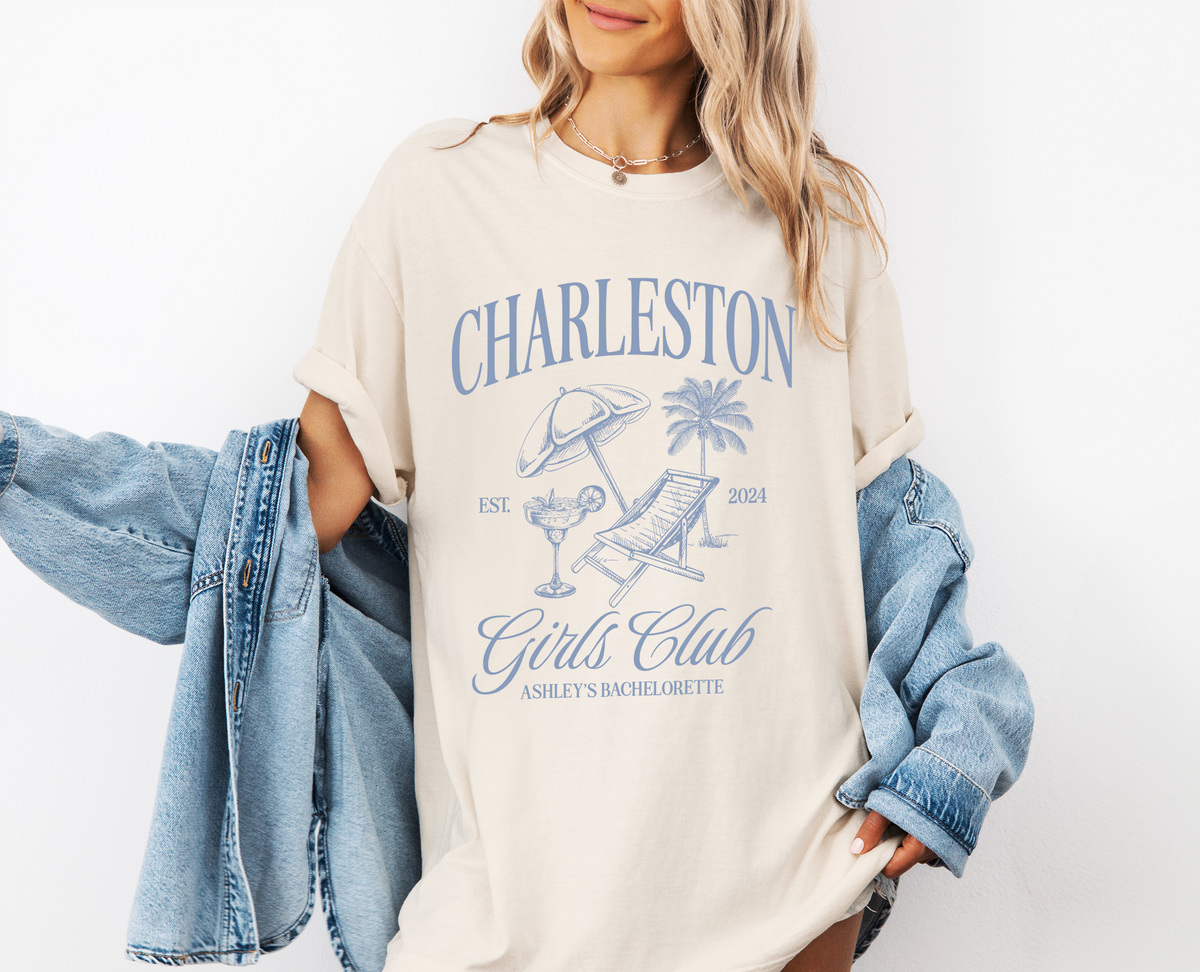 Charleston Girls Club Bachelorette Party Shirt