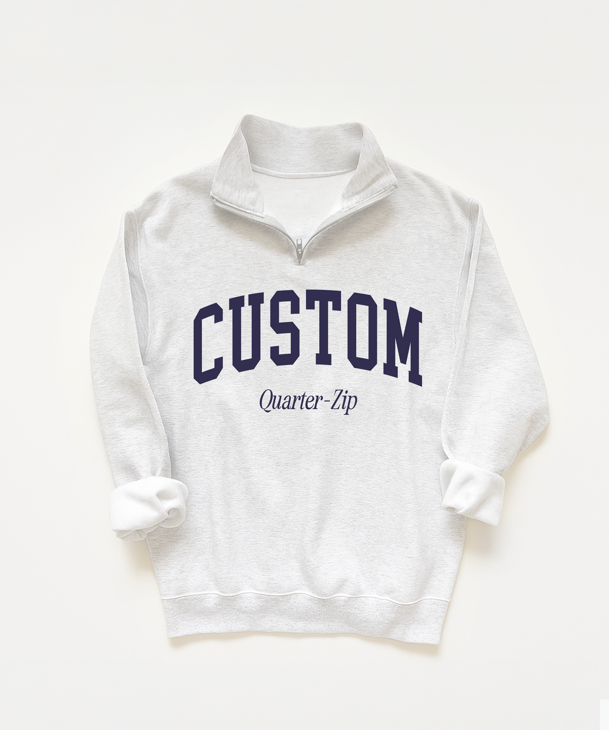 Custom 1/4 Zip Sweatshirt