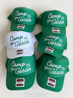 Custom Camp Bachelorette Hat, Camp Name Camp Flag Trucker Hat