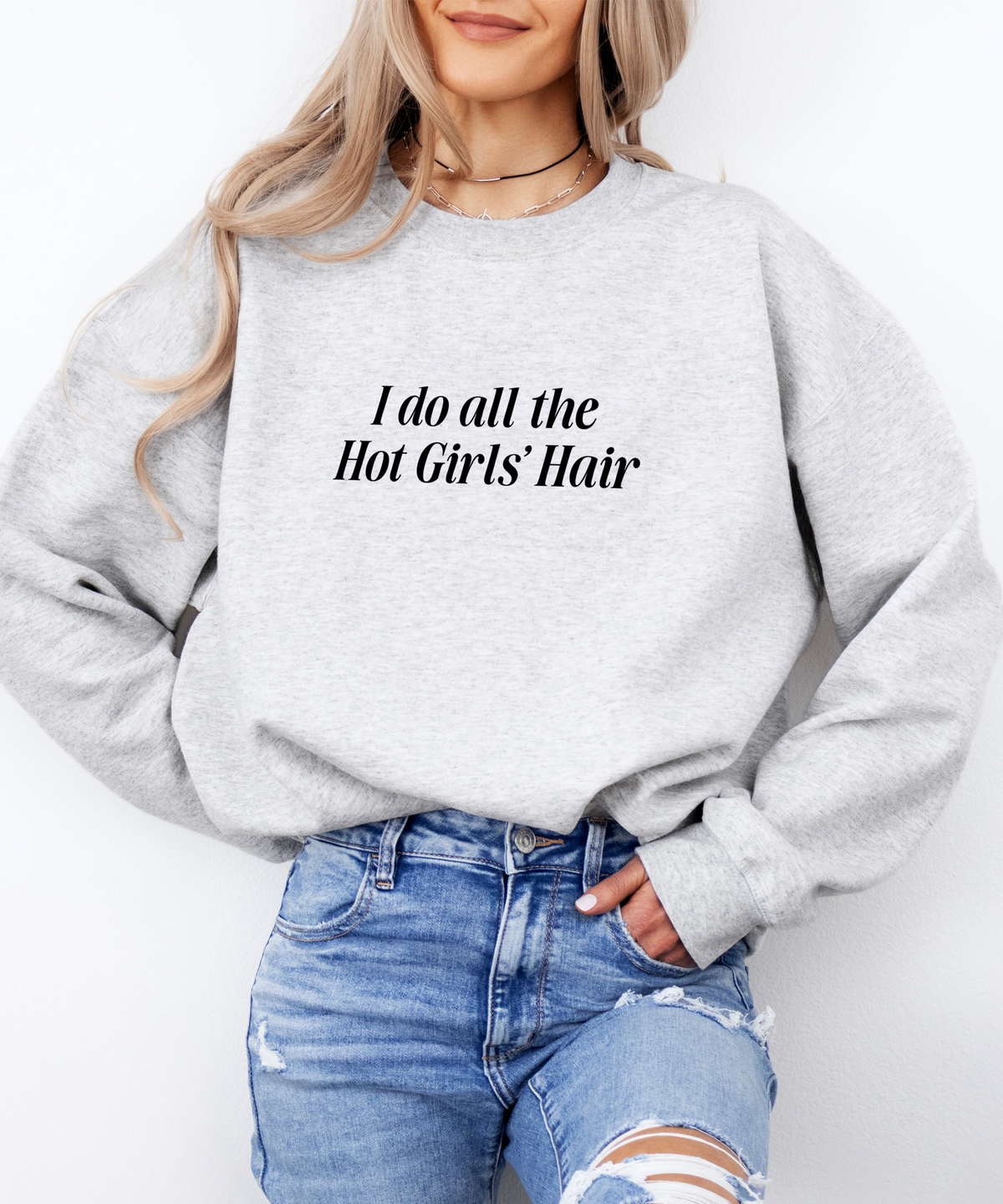 Custom Logo Sweatshirt, Small Business Merch Sweatshirt