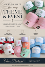 Beach Bachelorette Trucker Hats