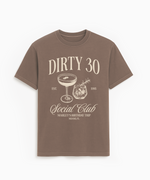 Dirty 30 Social Club Birthday Shirt