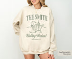 Custom Wedding Weekend Sweatshirt: Personalized Bachelorette Party Crewneck