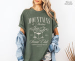 Mountains & Martinis Bachelorette Shirt, Mountains Girls Trip Shirt, Mountains Bachelorette Group Shirts, Custom Bachelorette Shirt
